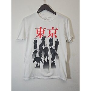 Tokyo Revengers‎ Episode Names Double-Sided White T-Shirt Anime Graphic Size S